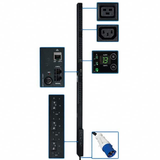 PDU3VN3G30 Tripp Lite                                                                    PDU 3-PHASE MONITORED 208V 8.6KW