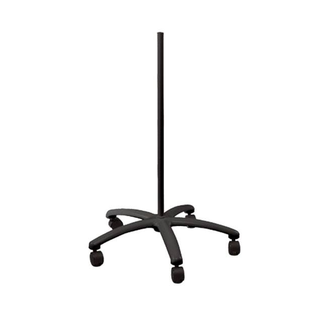 50036BK Luxo                                                                    FLOORSTANDW/CASTERS&GLIDES