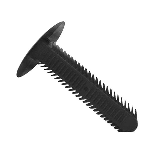 167203069902 Essentra Components                                                                    BLACK NYLON 6/6 FIR TREE RIVETS,