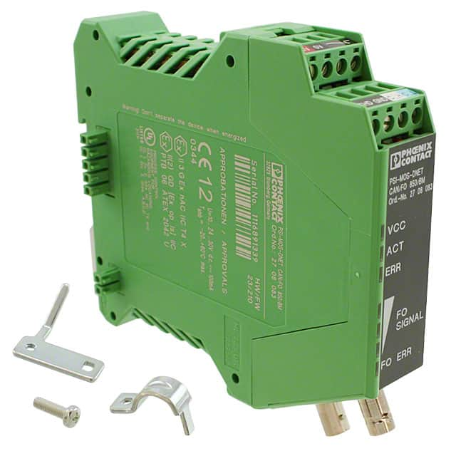 2708083 Phoenix Contact                                                                    FIBER OPTIC CONVERTER DIN RAIL