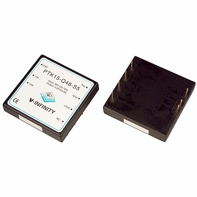 PTK15-Q48-S5 CUI Inc.                                                                    DC/DC CONVERTER 5V 15W