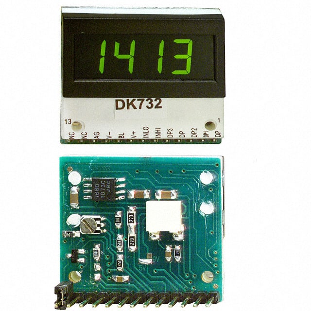 DK722 C-TON Industries                                                                    VOLTMETER 200MVDC LCD PANEL MT