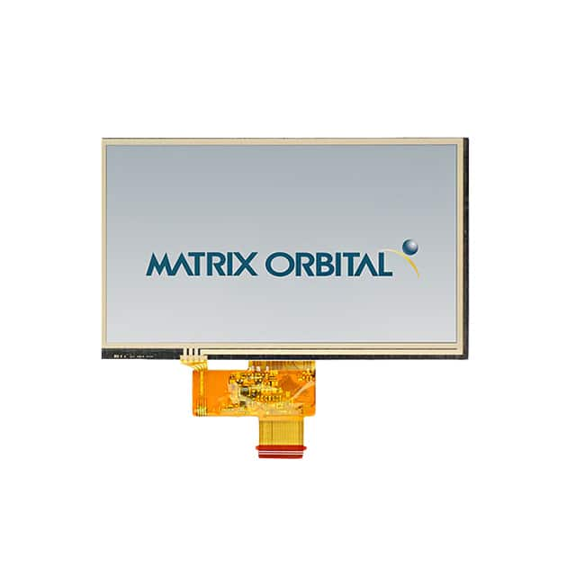 MOP-TFT800480-70A-BLM-TPR Matrix Orbital                                                                    DISPLAY LCD TFT 7 INCH RES TOUCH