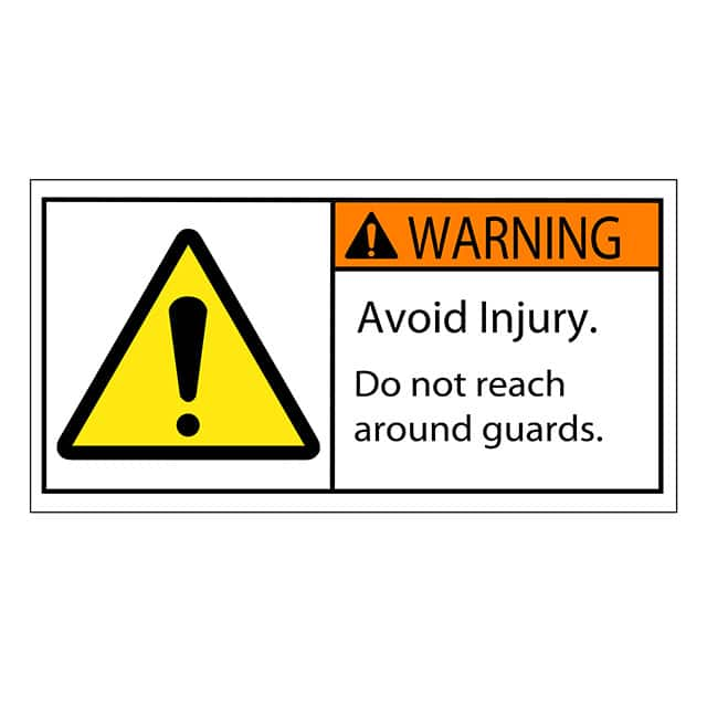 SAFLBL-2X4-035-25/PK 3M (TC)                                                                    SAFETY LABEL - WARNING - ARC FLA