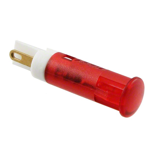 QS61XXR12 APEM Inc.                                                                    INDICATOR 6MM FIXED RED 12V SLDR