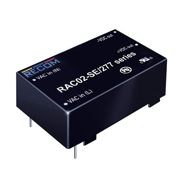 RAC02-12SE/277 Recom Power                                                                    AC/DC CONVERTER 12V 2W