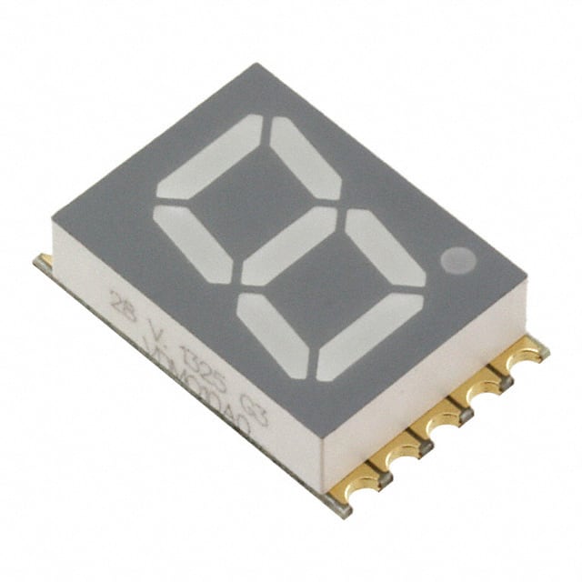 VDMO10A0 Vishay Semiconductor Opto Division                                                                    DISPLAY 7SEG 10MM SOFT ORNG C.A.