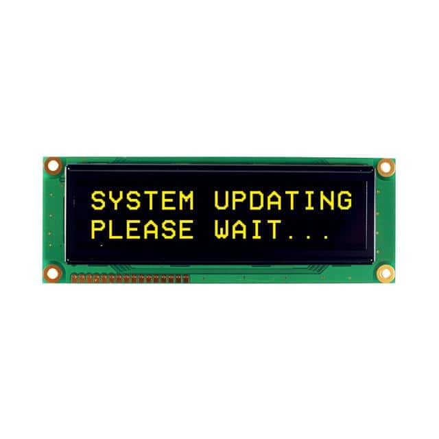 NHD-0216SZW-BY5 Newhaven Display Intl                                                                    DISPLAY OLED CHAR 2X16 YLW