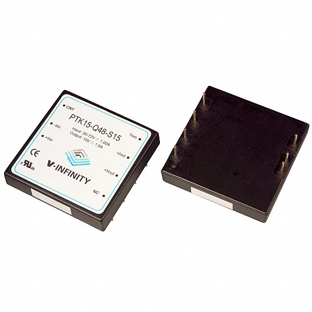PTK15-Q48-S15 CUI Inc.                                                                    DC/DC CONVERTER 15V 15W