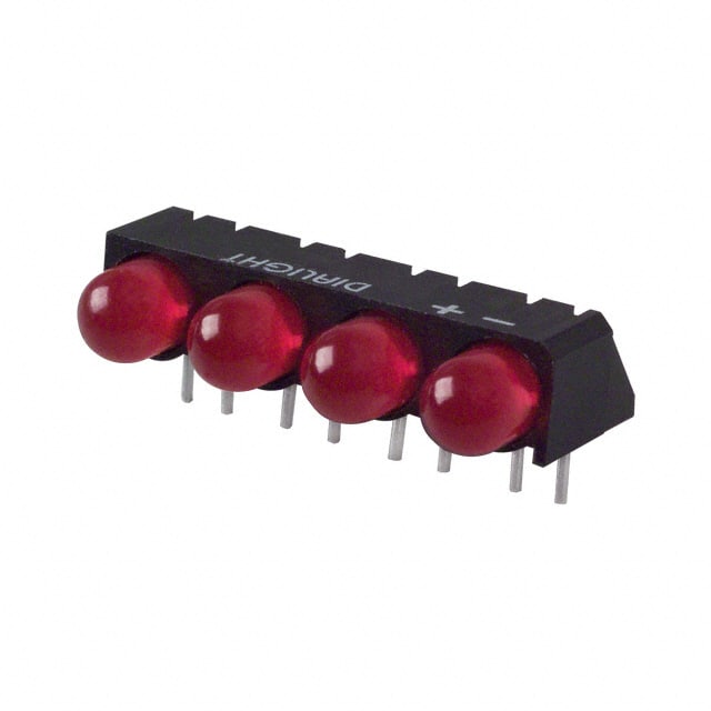 5502407004F Dialight                                                                    LED 5MM QUAD RED HI EFF PC MNT