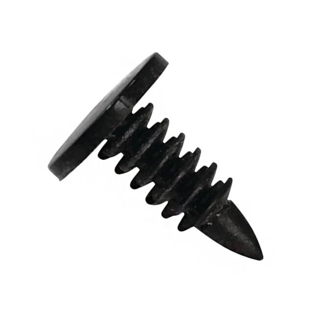 FR002A Essentra Components                                                                    BLACK NYLON 6/6 FIR TREE RIVETS,