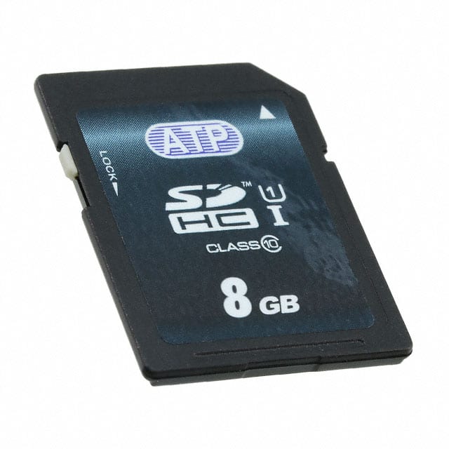 AF8GSD3-OEM ATP Electronics, Inc.                                                                    MEM CARD SDHC 8GB CLASS 10 MLC