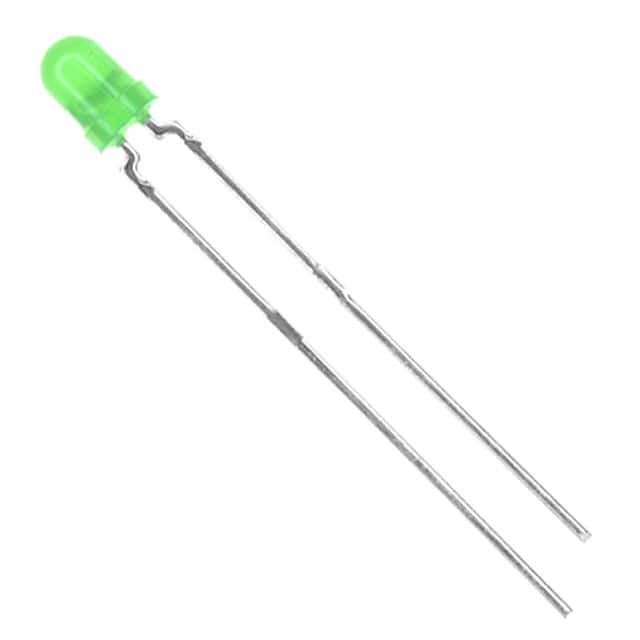 TLHG4600 Vishay Semiconductor Opto Division                                                                    LED GRN DIFF 3MM ROUND T/H