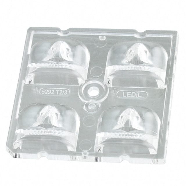 C15292_STRADA-2X2-T2-C Ledil                                                                    LENS CLEAR ASYMMETRIC SCREW