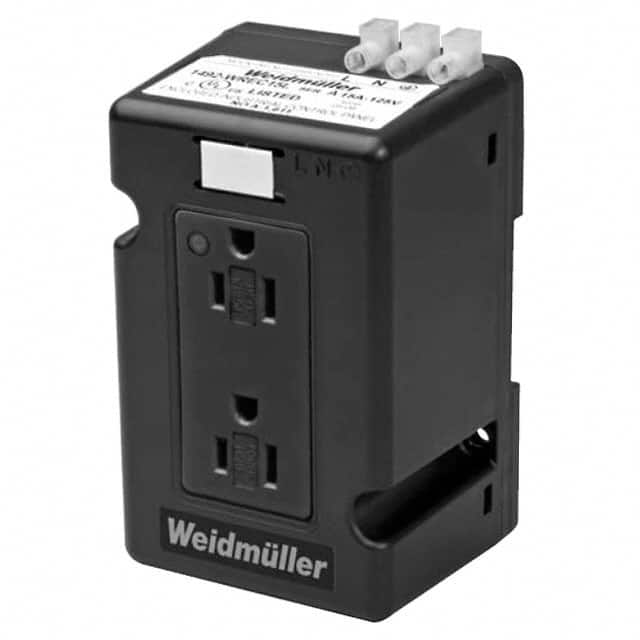 6720005421 Weidmuller                                                                    MODULE OUTLET AC DUAL 15A 120VAC