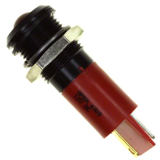 Q16P1BXXR12E APEM Inc.                                                                    INDICATOR 12V 16MM PROMINENT RED