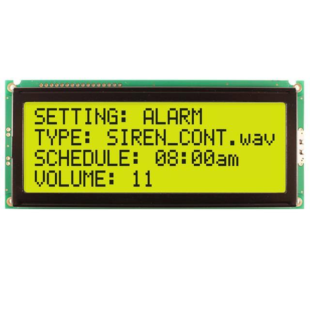 NHD-0420E2Z-FL-GBW Newhaven Display Intl                                                                    LCD MOD CHAR 4X20 Y/G TRANSFL