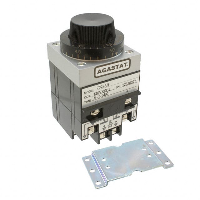 7022AB TE Connectivity Aerospace, Defense and Marine                                                                    RELAY TIME DELAY 5SEC 10A 240V