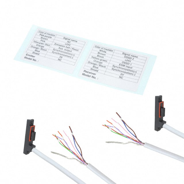 SF2B-CCB3 Panasonic Industrial Automation Sales                                                                    8-CORE BOTTOM CAP CABLE CABLE 3M