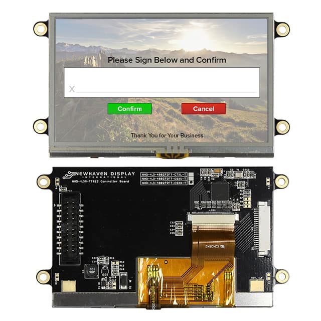 NHD-4.3-480272FT-CSXN-T Newhaven Display Intl                                                                    4.3