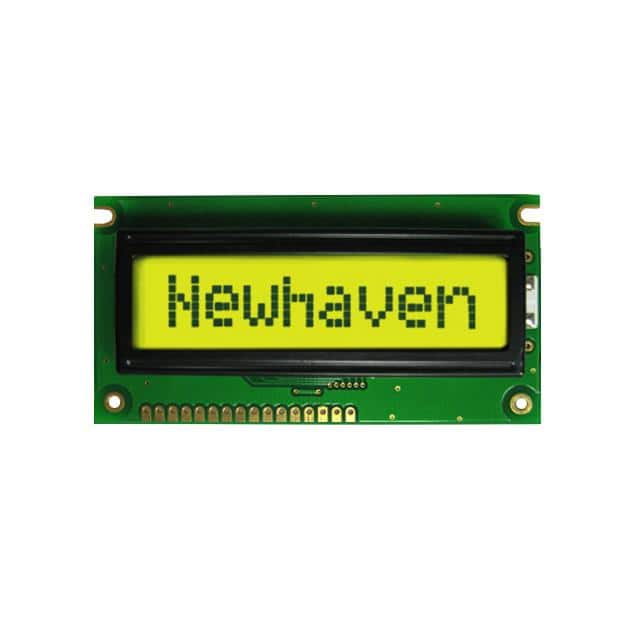 NHD-0108FZ-FL-YBW-33V3 Newhaven Display Intl                                                                    LCD MOD CHAR 1X8 Y/G TRANSFL STN