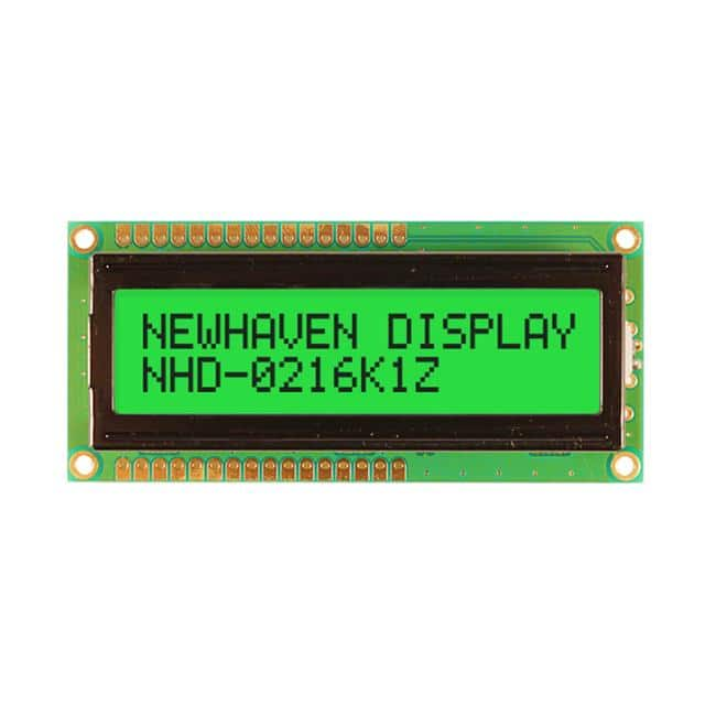 NHD-0216K1Z-FSPG-GBW-L Newhaven Display Intl                                                                    LCD MOD CHAR 2X16 GRN TRANSFL