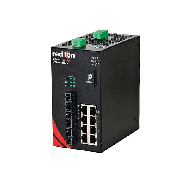 NT24K-11GXE3-SC-40 Red Lion Controls                                                                    SWITCH ETHERNET 11PORT