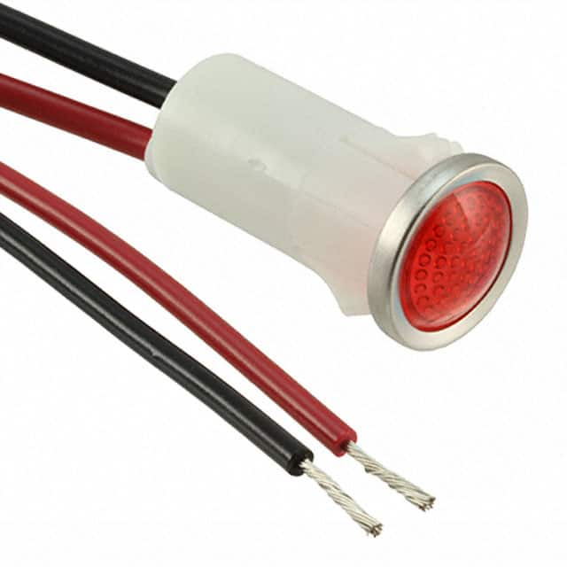 1092D1-12V Visual Communications Company - VCC                                                                    LED PANEL INDICATOR RED 12V