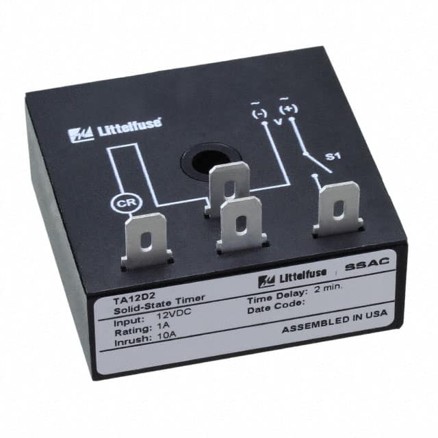 TA12D2 Littelfuse Inc.                                                                    RELAY TIME DELAY 2MIN CHASSIS