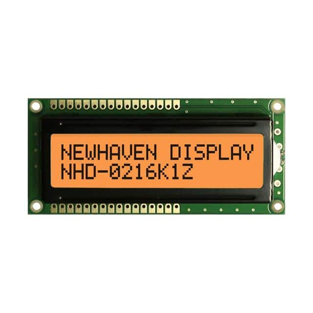 NHD-0216K1Z-FSO-GBW-L Newhaven Display Intl                                                                    LCD MOD CHAR 2X16 ORN TRANSFL