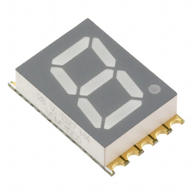 VDMO10C0 Vishay Semiconductor Opto Division                                                                    DISPLAY 7SEG 10MM SOFT ORNG C.C.