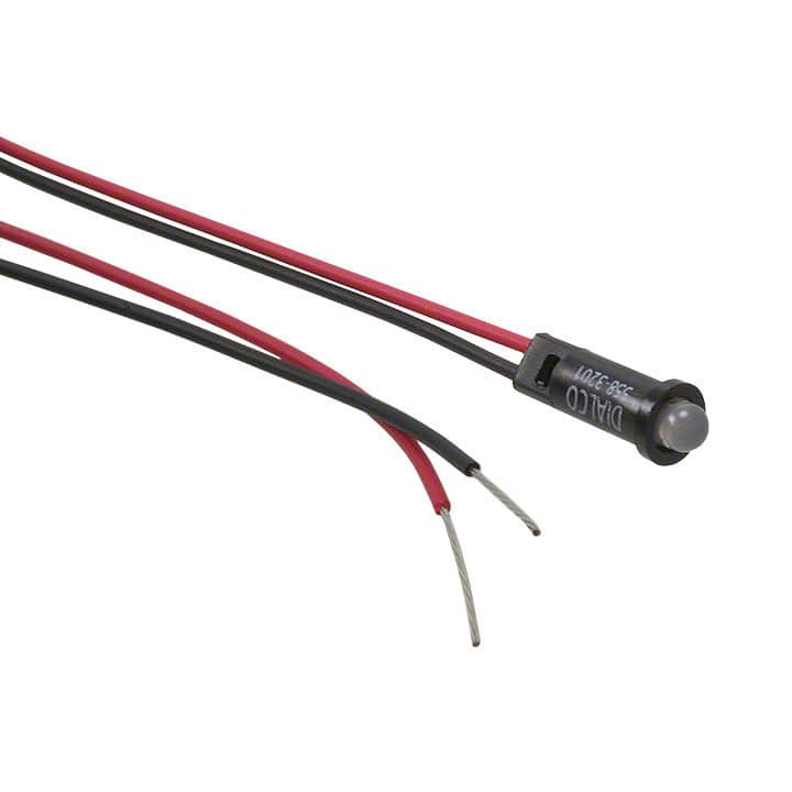 5580101023F Dialight                                                                    LED PMI SNAP-IN RED PVC FREE