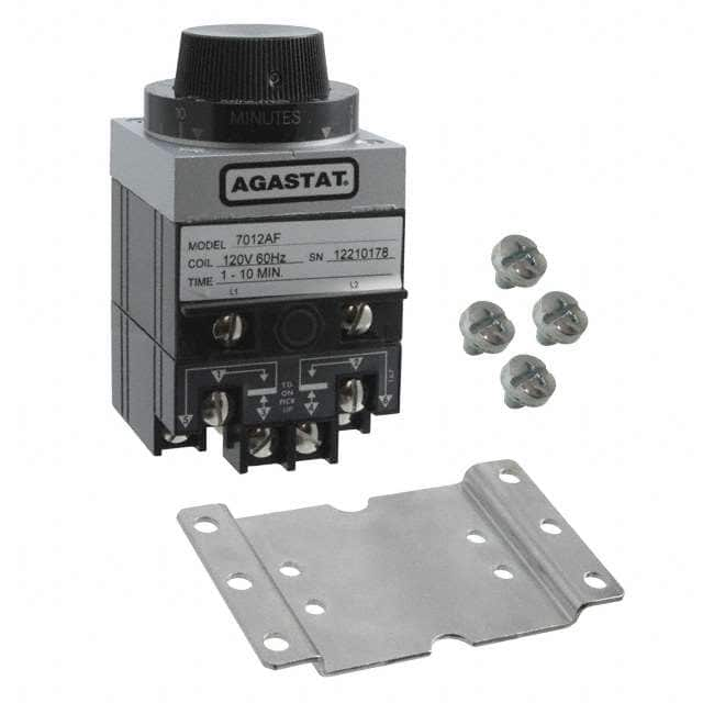 7012AF TE Connectivity Aerospace, Defense and Marine                                                                    RELAY TIME DELAY 10MIN 10A 240V