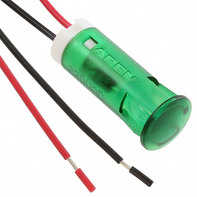 QS103XXHG220 APEM Inc.                                                                    INDICATOR 10MM FIXED HI GRN 220V