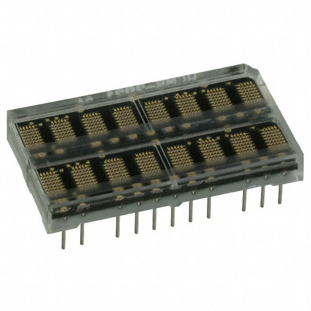 HCMS-2922 Broadcom Limited                                                                    LED DISPL 5X7 2X8CHAR 3.8MM HER