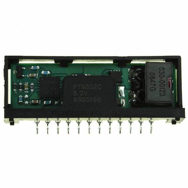 PT6302C Texas Instruments                                                                    REG 5.0V 3A ADJ ON/OFF SMD 12SIP