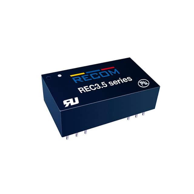 REC3.5-0505DRW/R10/A Recom Power                                                                    CONV DC/DC 3.5W 4.5-9VIN +/-05VO