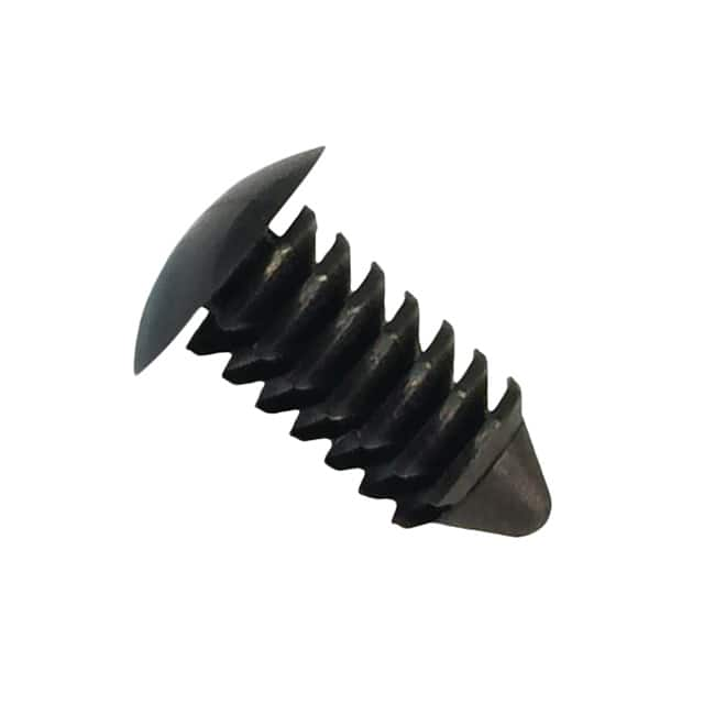 FR001A Essentra Components                                                                    BLACK NYLON 6/6 FIR TREE RIVETS,