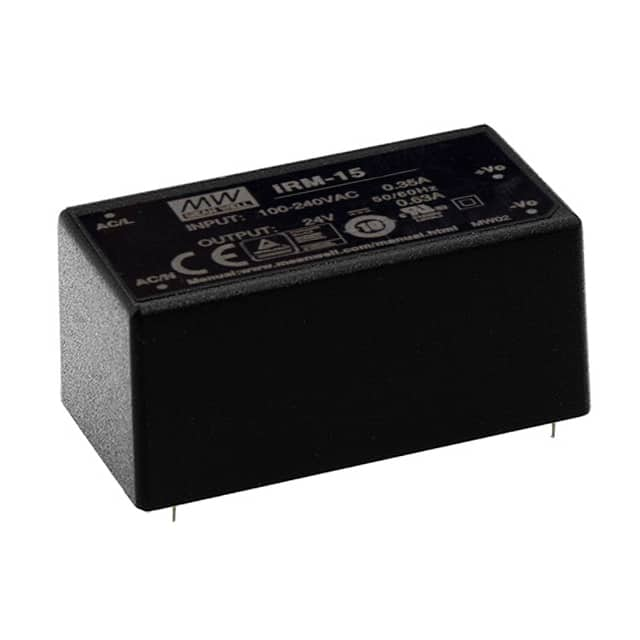 IRM-15-5 Mean Well USA Inc.                                                                    AC/DC CONVERTER 5V 15W