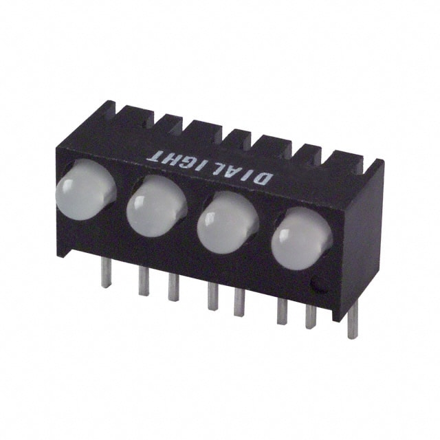 5513007004 Dialight                                                                    LED 3MM QUAD RED/GRN BICLR PCMNT