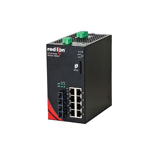 NT24K-10GXE2-SC-80 Red Lion Controls                                                                    SWITCH ETHERNET 10PORT