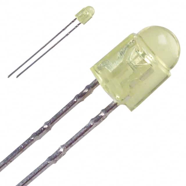 SLI-343YCT32 Rohm Semiconductor                                                                    LED YELLOW CLEAR 3MM ROUND T/H