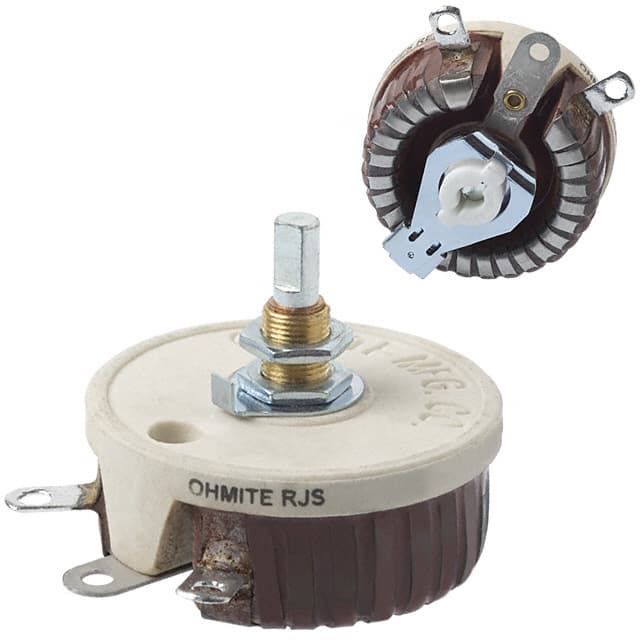 RJSR50 Ohmite                                                                    POT 0.5 OHM 50W WIREWOUND LINEAR