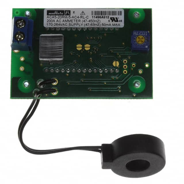 ACA5-20RM-5-AC4-RL-C Murata Power Solutions Inc.                                                                    AMMETER 0-199.9A LED PANEL MOUNT