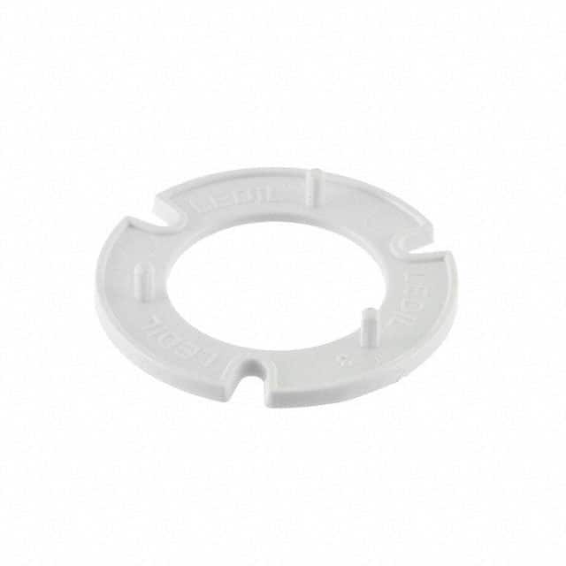 C13083_PF-SOCKET Ledil                                                                    BASE RND 38MM DIA 5.5MM WHITE