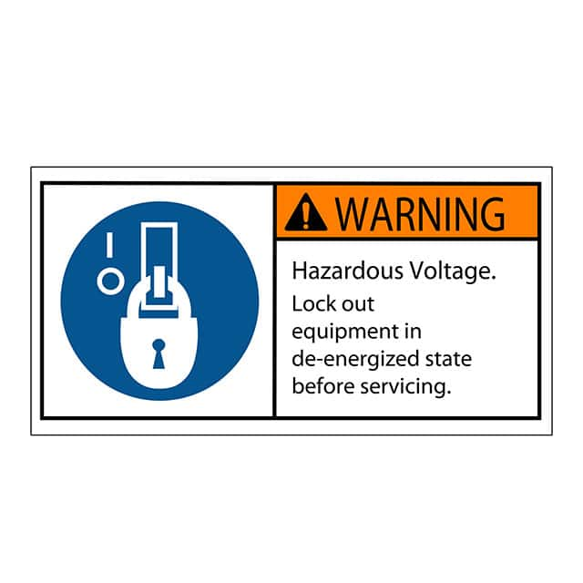 SAFLBL-2X4-027-500/PK 3M (TC)                                                                    SAFETY LABEL - WARNING- HAZARDOU