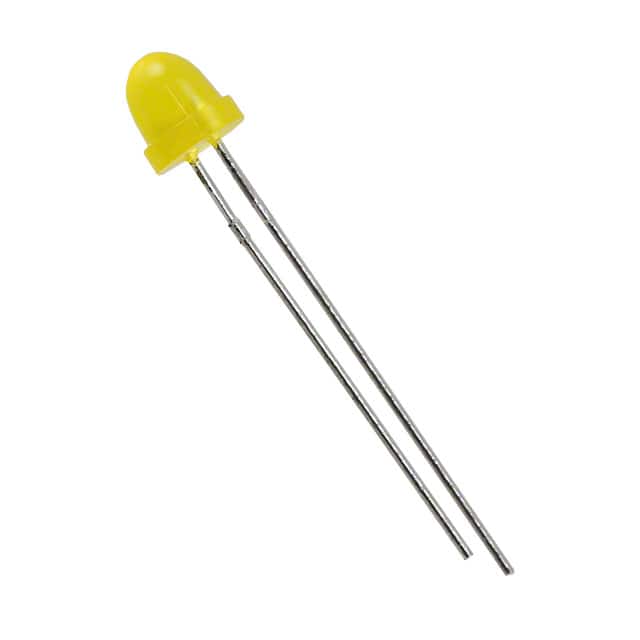 WP63YD Kingbright                                                                    LED YELLOW DIFF 5MM ROUND T/H
