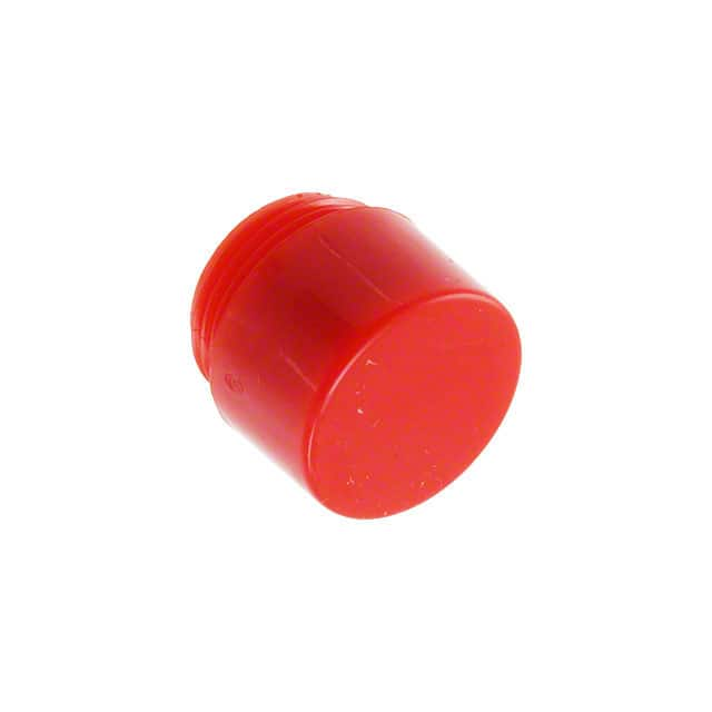 25P-607R Visual Communications Company - VCC                                                                    LENS RED TRANSLUCENT CYLINDER