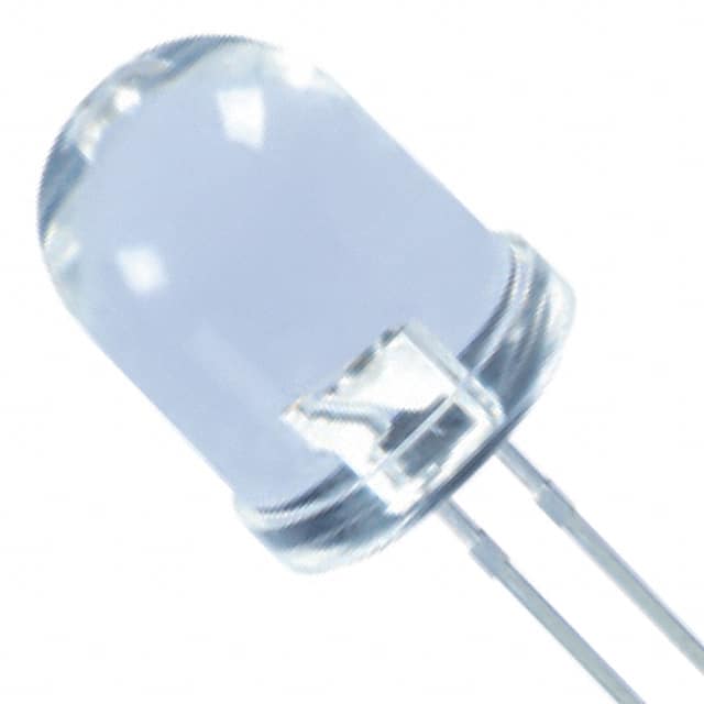 XLM2DG01W SunLED                                                                    LED GREEN CLEAR 10MM ROUND T/H
