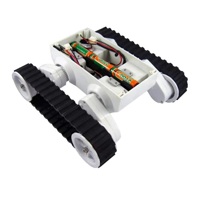 ROB0055-4M4E DFRobot                                                                    ROVER 5 TANK CHASSIS (4 MOTORS W